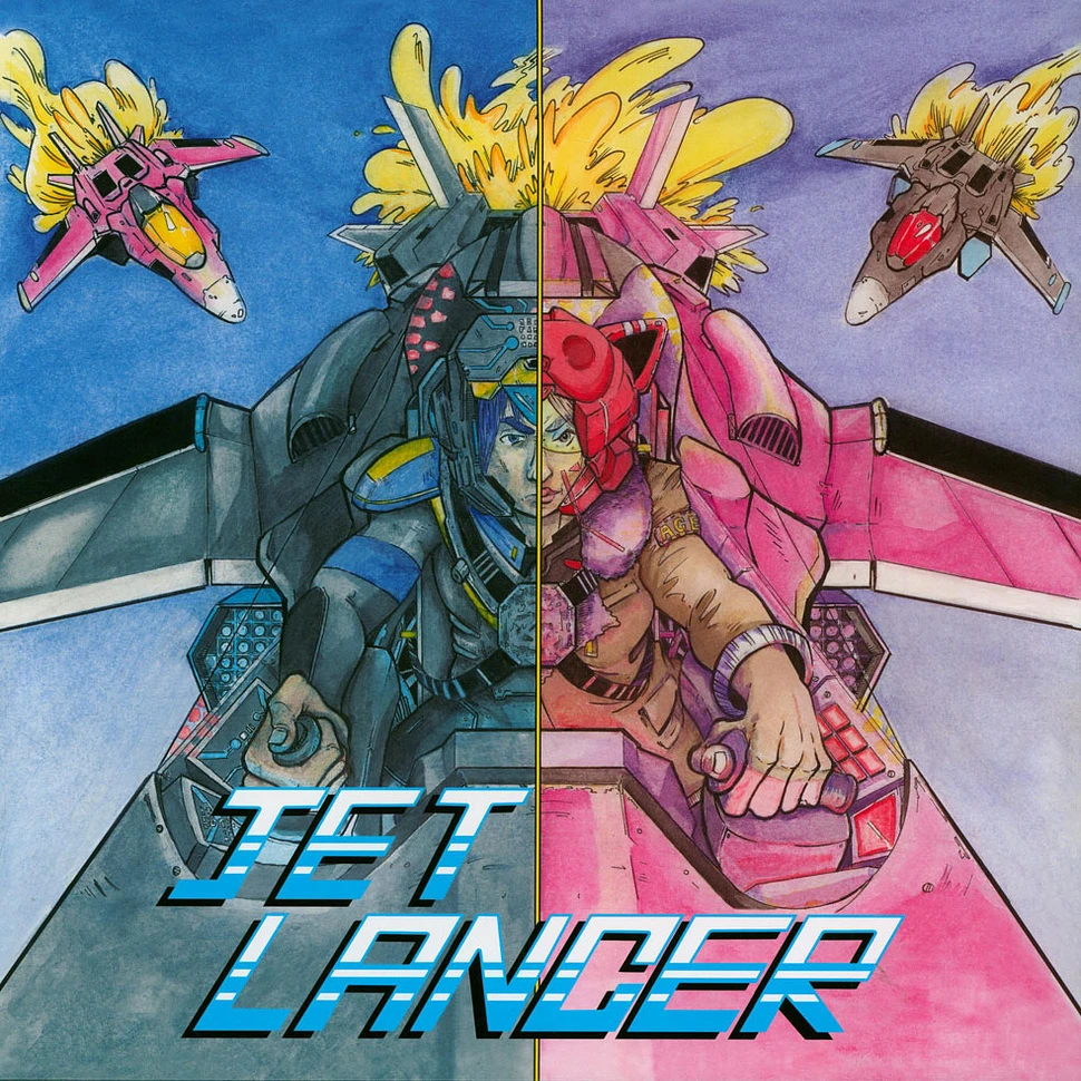 Fat Bard - Jet Lancer (Original Video Game Soundtrack) Transparent Blue Vinyl Edition