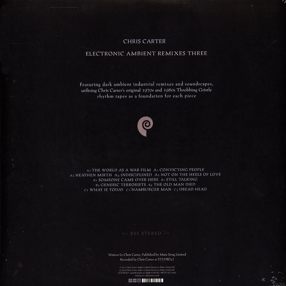 Chris Carter - Electronic Ambient Remixes Volume 3