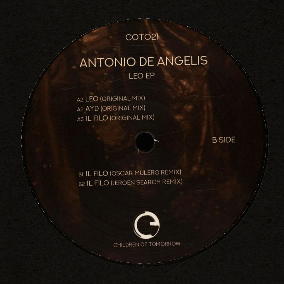 Antonio De Angelis - Leo EP Oscar Mulero & Jeroen Search Remixes