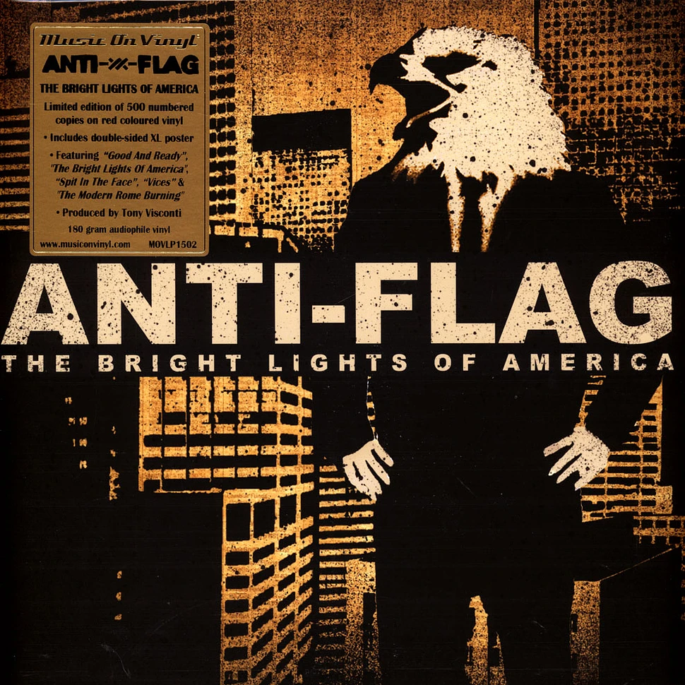 Anti-Flag - Bright Lights Of America Red Vinyl Edition