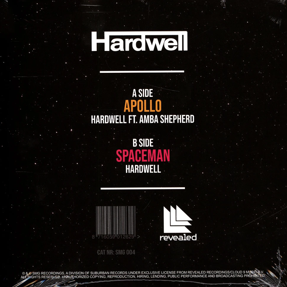 Hardwell - Apollo / Spaceman