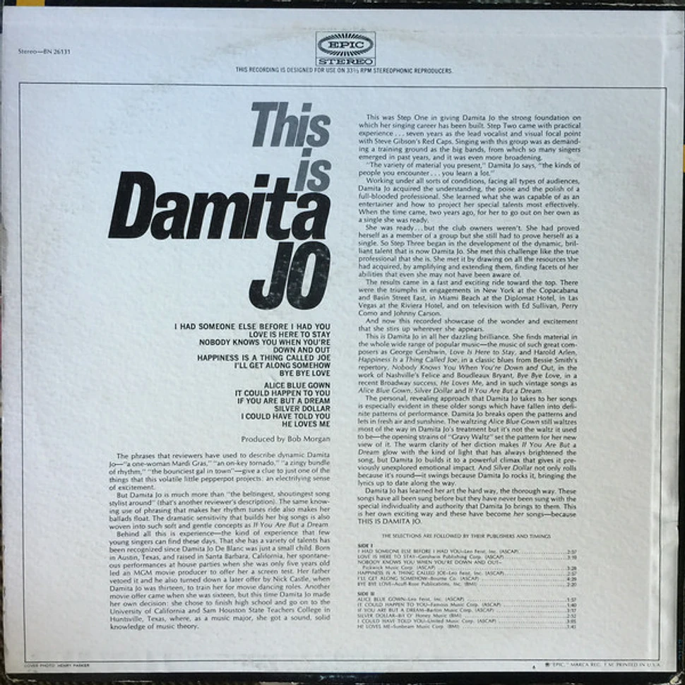 Damita Jo - This Is Damita Jo