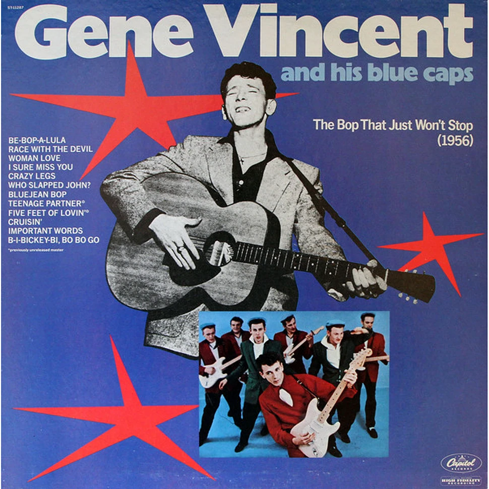 Gene Vincent & His Blue Caps - The Bop That Just Won't Stop (1956)