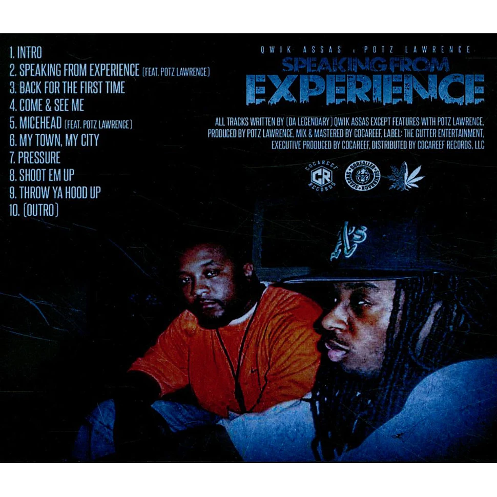 Qwik Assas X Potz Lawrence - Speaking From Experience