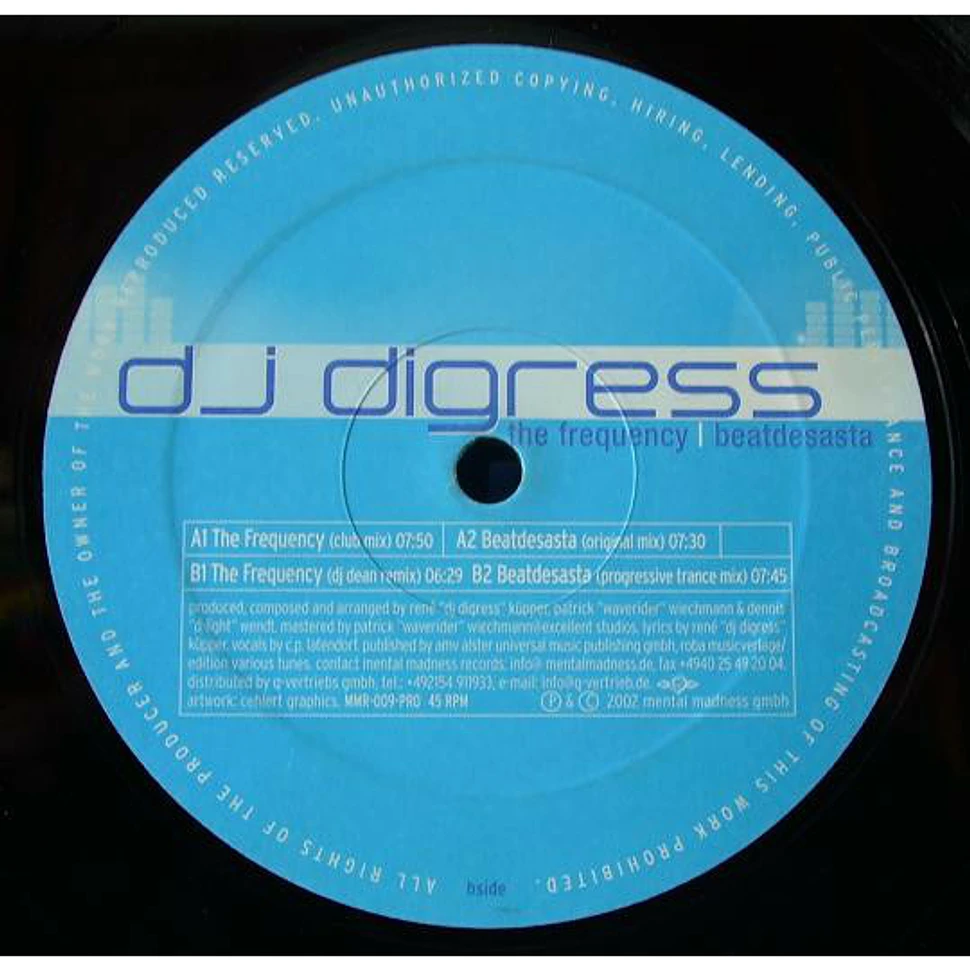DJ Digress - The Frequency / Beatdesasta
