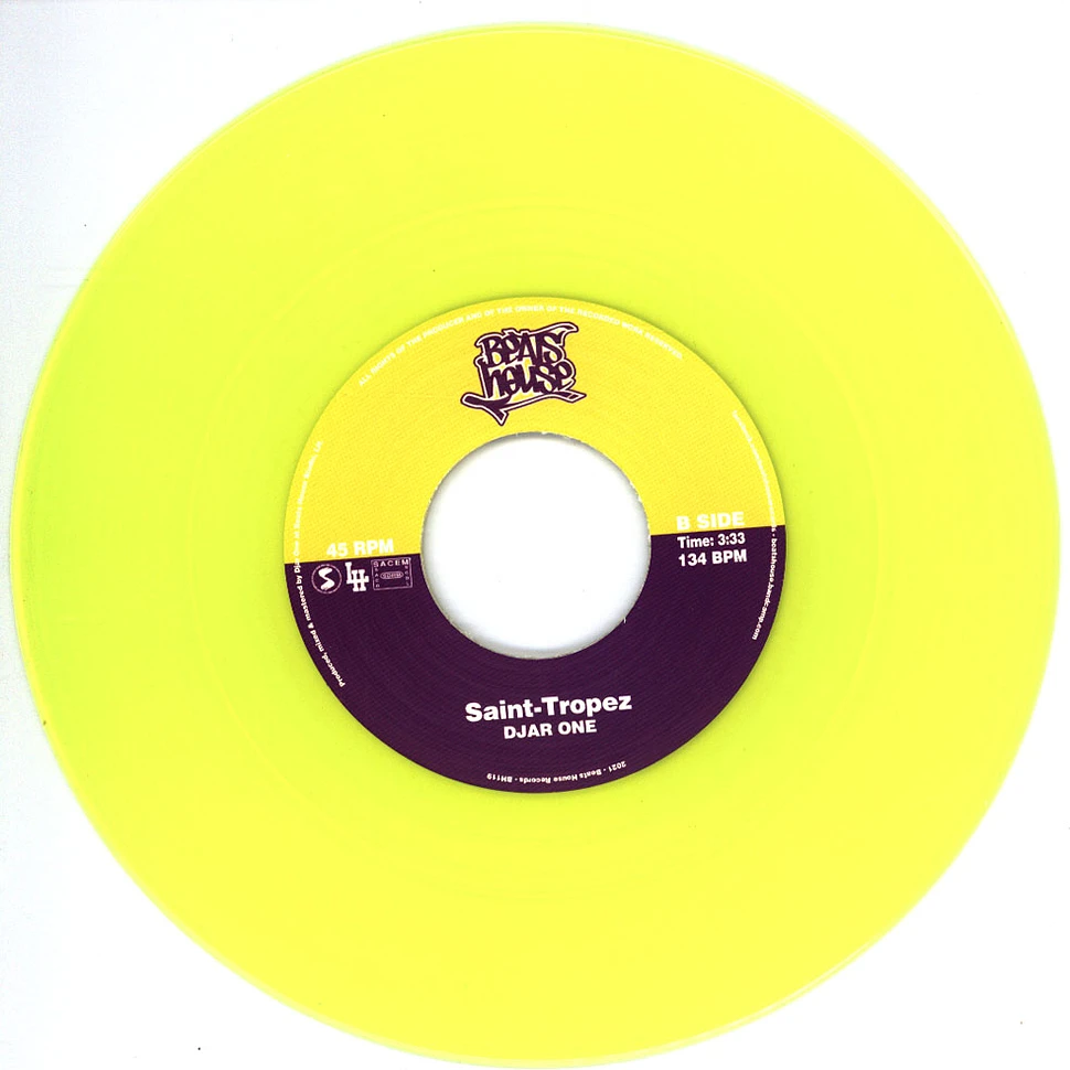 Djar One - Teenie Weenie Boppie / Saint-Tropez Yellow Vinyl Edition