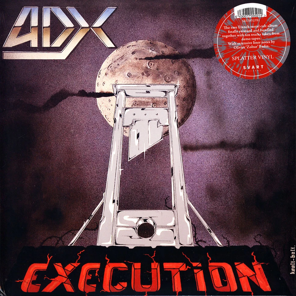 Adx - Execution Splattered Vinyl Edition