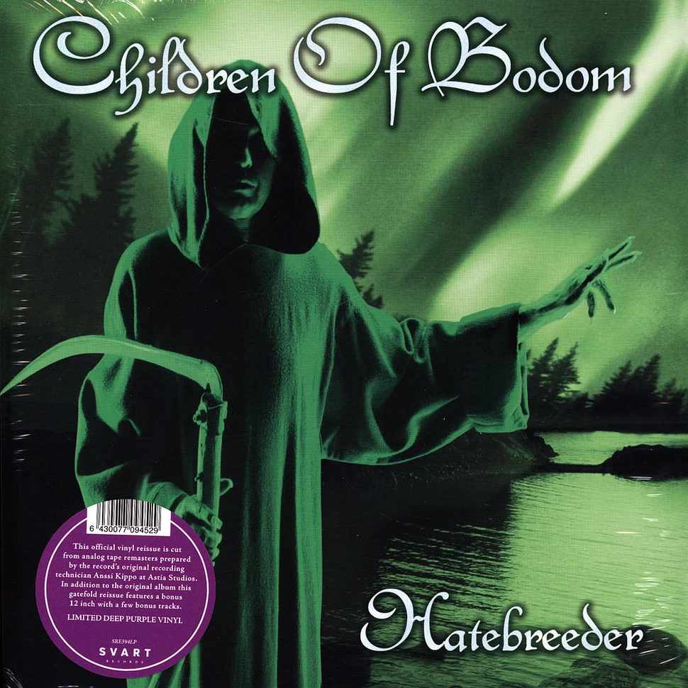 Children Of Bodom - Hatebreeder Purple Vinyl Edition