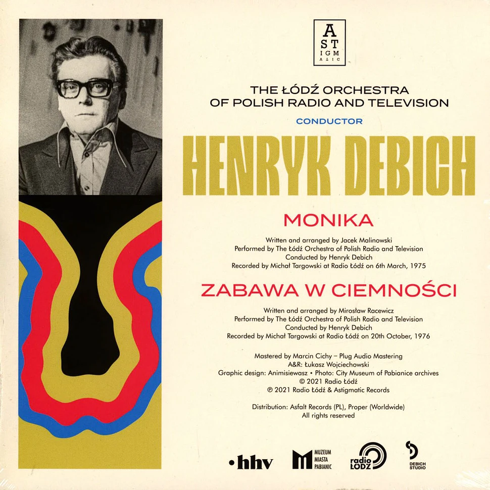 Henryk Debich - Monika / Zabawa W Ciemnosci Yellow Vinyl Edition