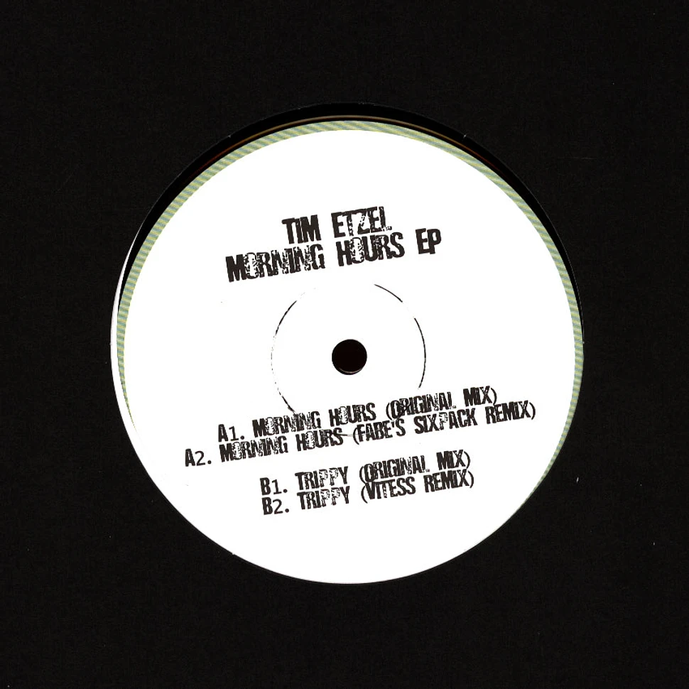 Tim Etzel - Morning Hours EP