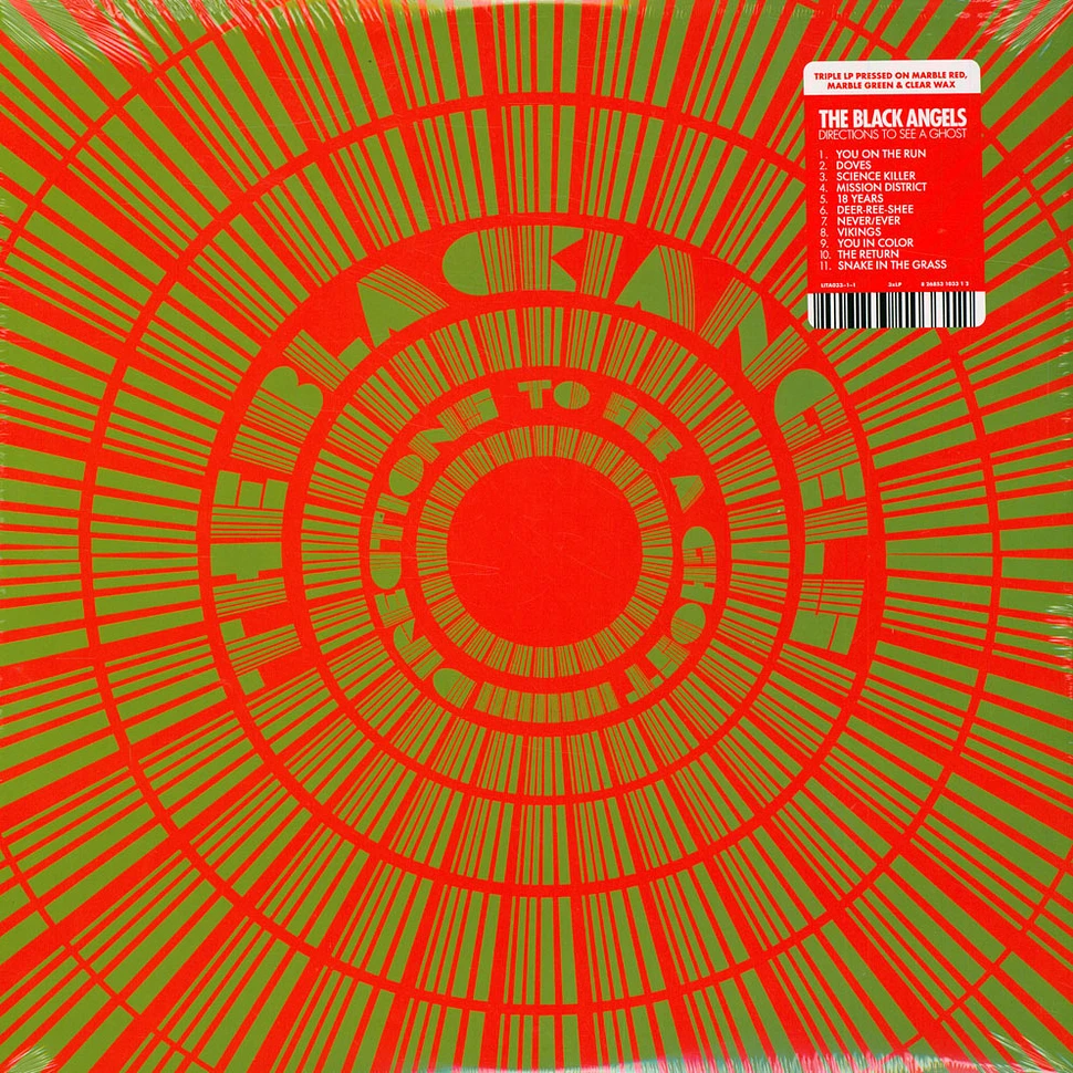 The Black Angels - Directions To See A Ghost Colored Vinyl Edition