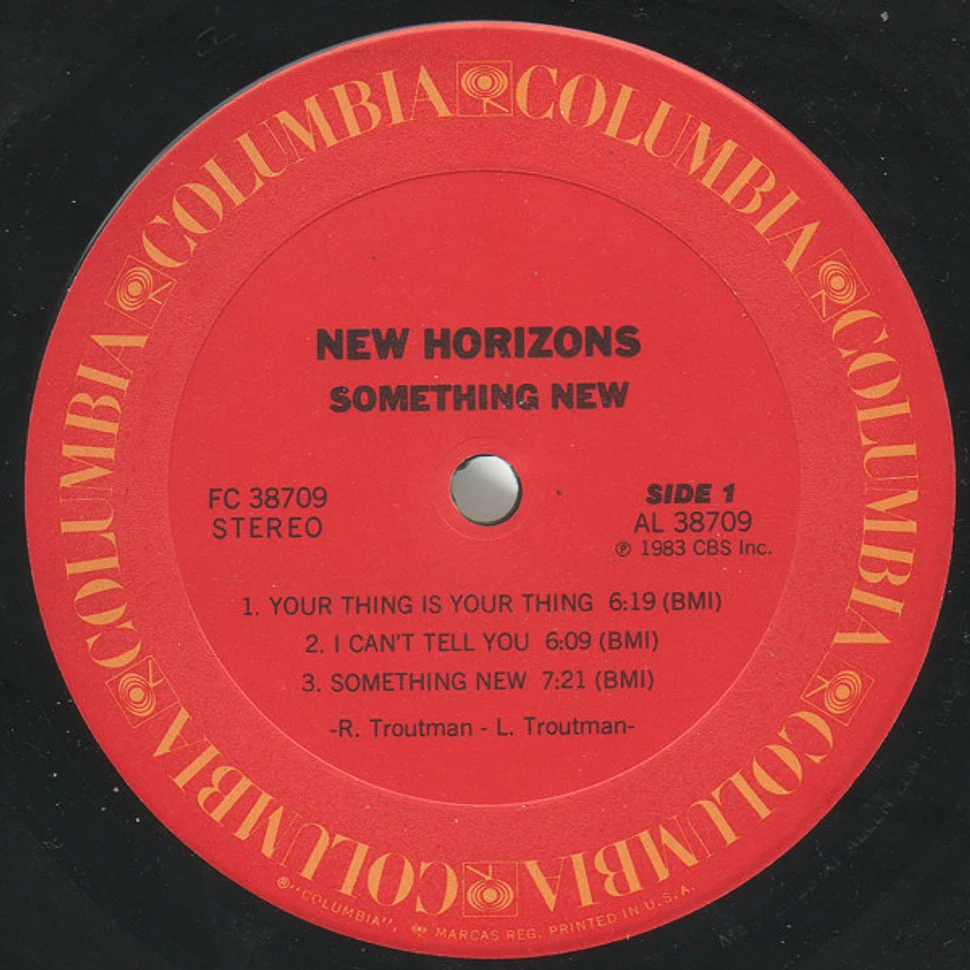 New Horizons - Something New