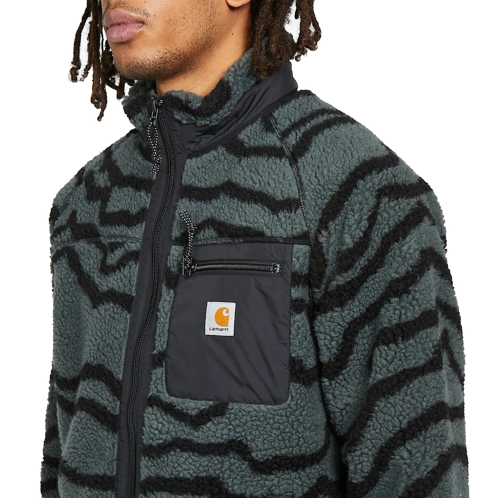 Carhartt WIP Prentis Liner Fleece Jacket Deep Freeze Jacquard/Slate/Bl