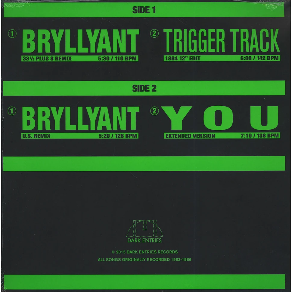 Boytronic - Bryllyant / You