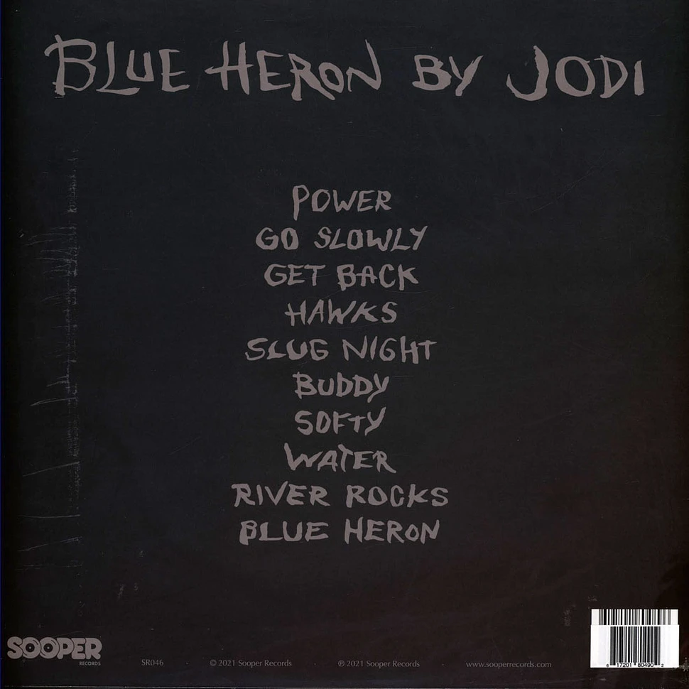 Jodi - Blue Heron Metallic Silver Vinyl Edition