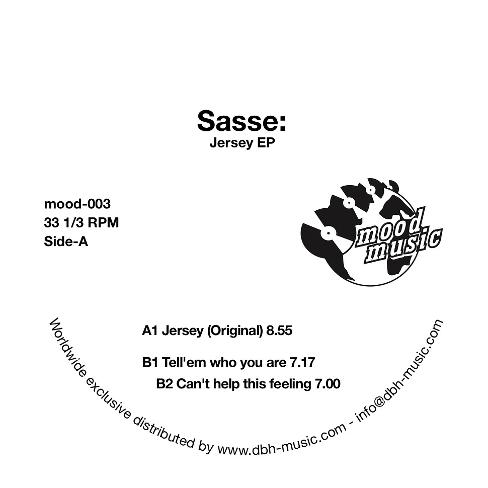 Sasse - Jersey EP