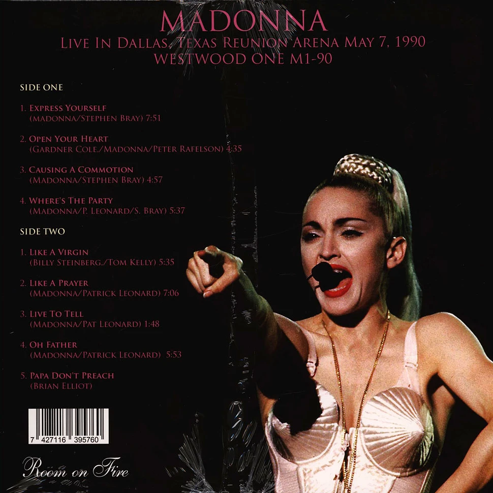 Madonna - Live In Dallas, Texas Reunion Arena 1990