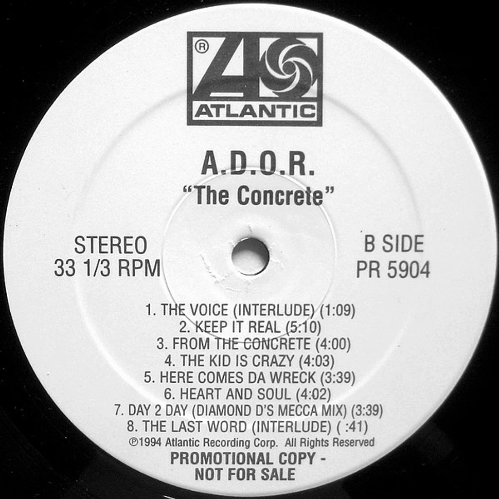 A.D.O.R. - The Concrete (The Album)