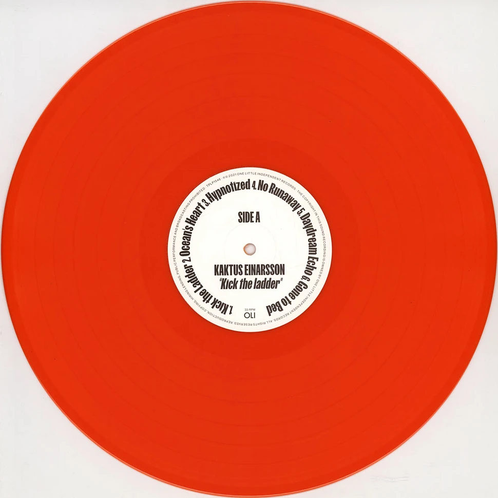 Kaktus Einarsson - Kick The Ladder Mandarin Orange Vinyl Edition
