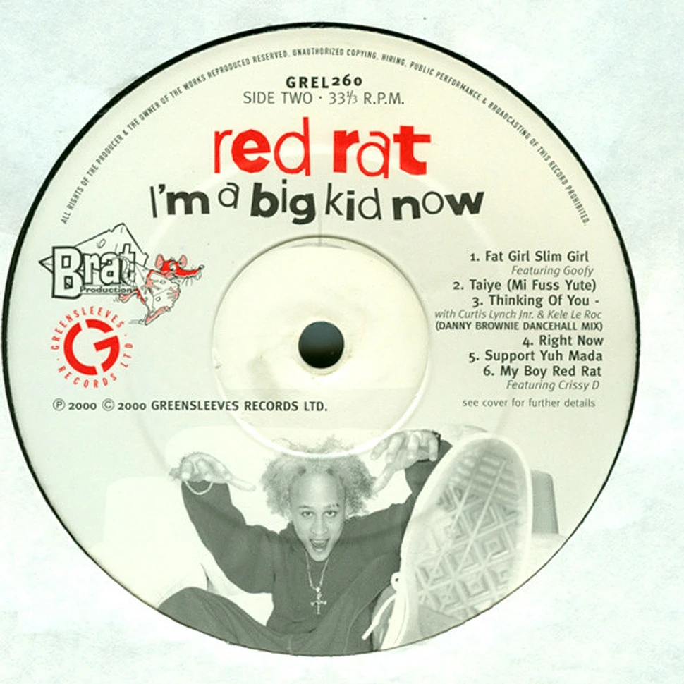 Red Rat - I'm A Big Kid Now