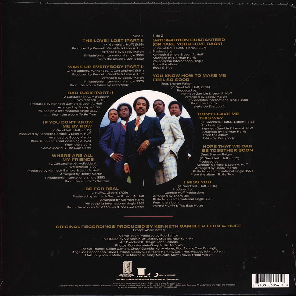Harold Melvin & The Blue Notes - The Best Of Harold Melvin & The Blue Notes