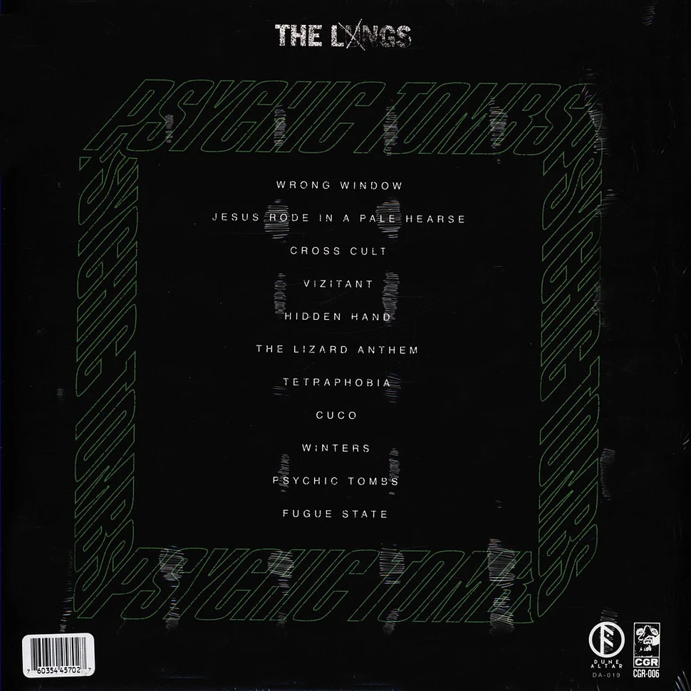 The Lungs - Psychic Tombs Colored Vinyl Edition