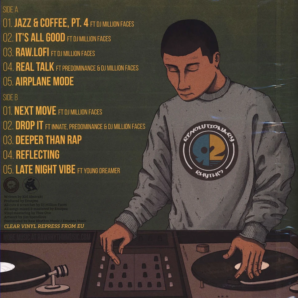 Kid Abstrakt & Emapea - Jazzy Vibes Clear Vinyl Edition