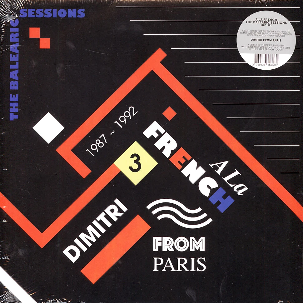 V.A. - Dimitri From Paris Presents A La French 1987-1992 - The Balearic Sessions Volume 3