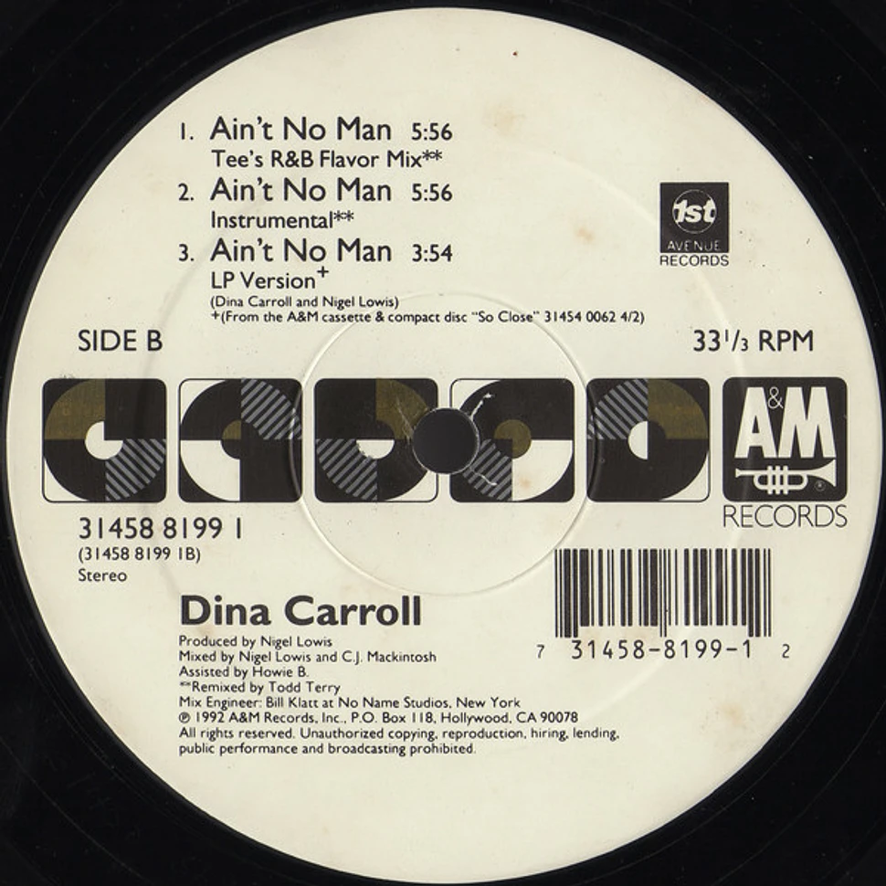 Dina Carroll - Ain't No Man