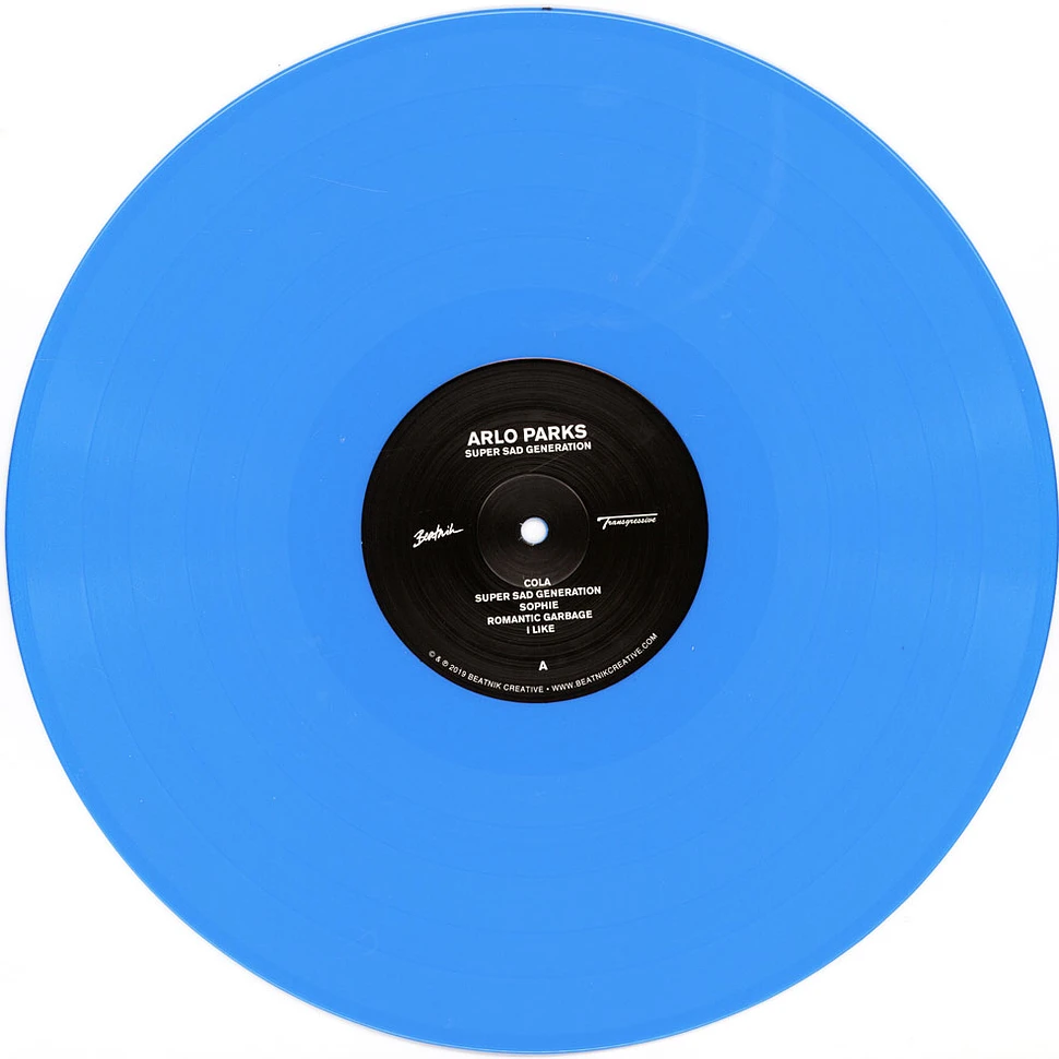 Arlo Parks - Super Sad Generation German Cyan Blue Vinyl Edition