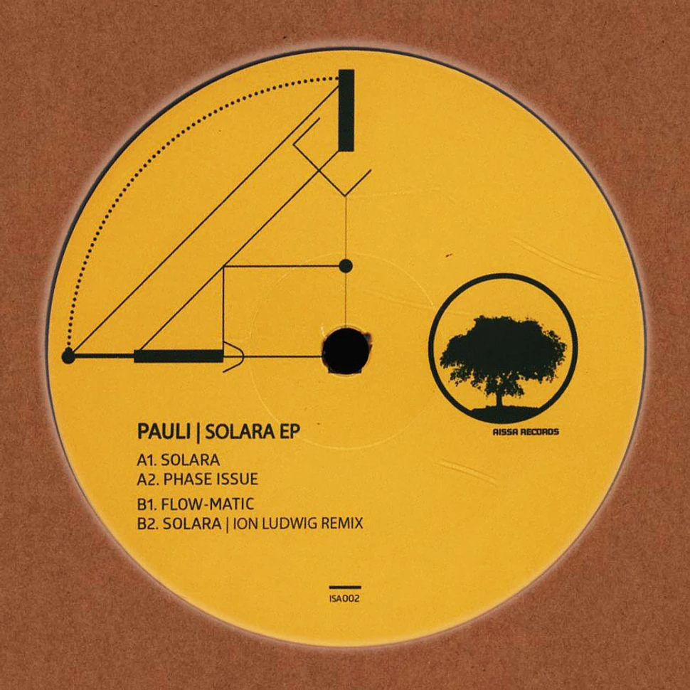 Pauli - Solara EP Ion Ludwig Remix