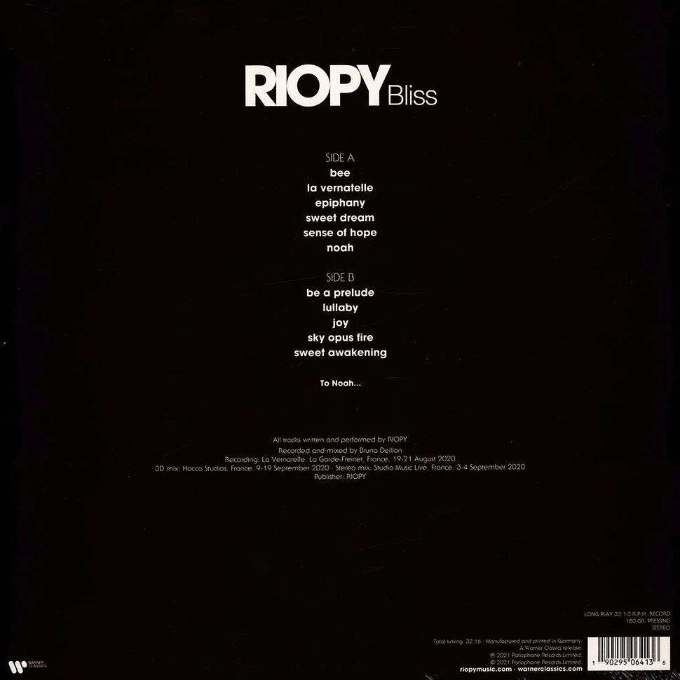 Riopy - Bliss