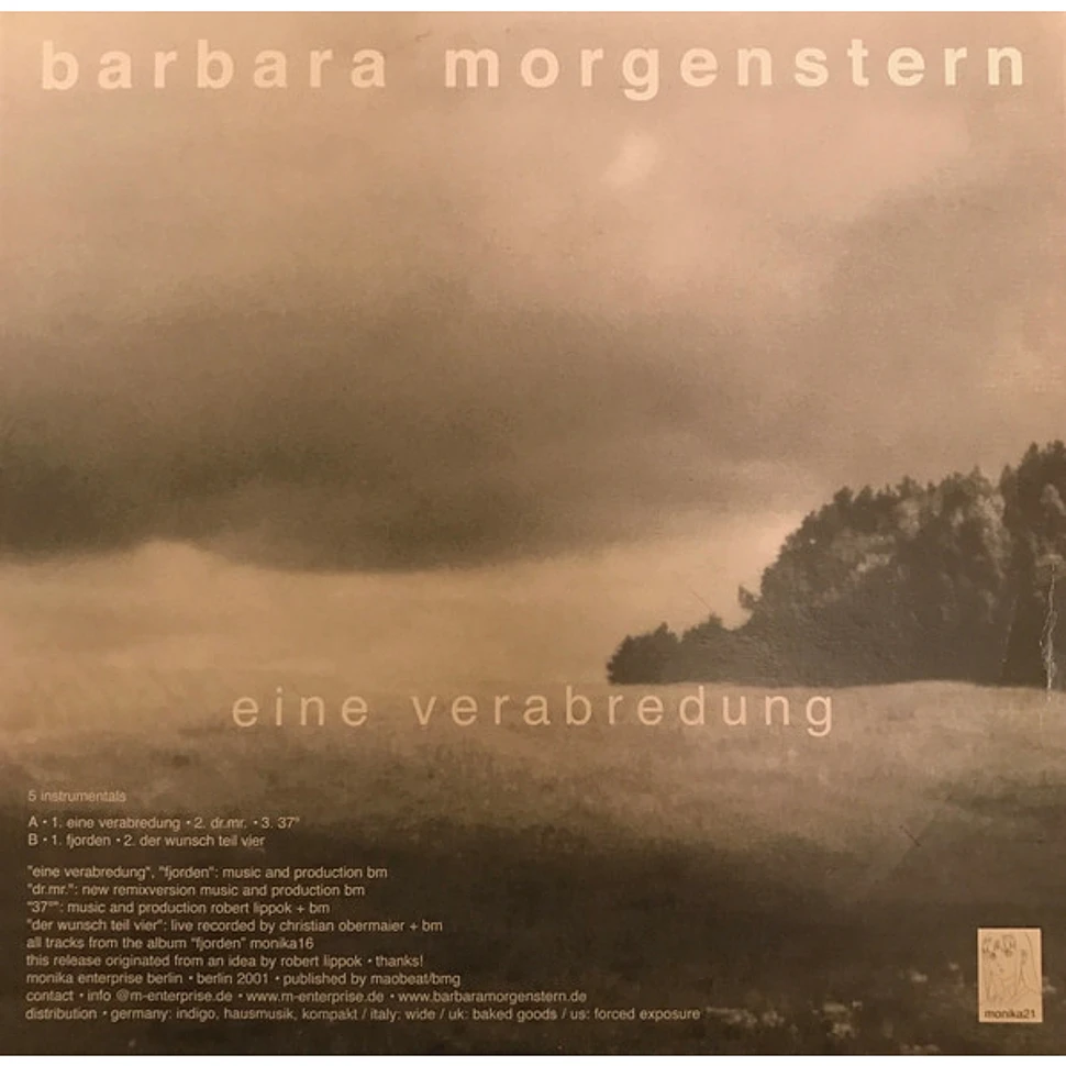 Barbara Morgenstern - Eine Verabredung