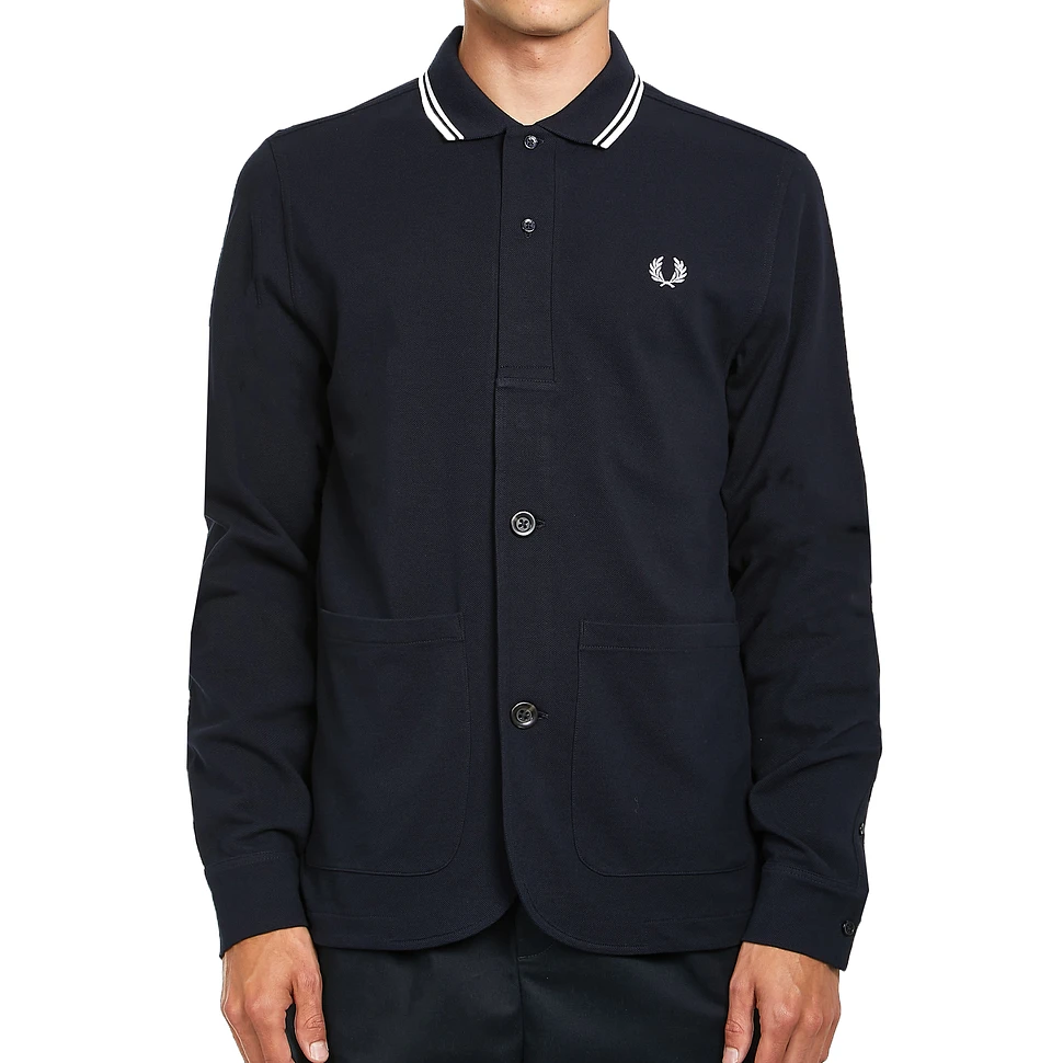 Fred Perry x Charlie Casely-Hayford - Long Sleeve Polo Shirt Jacket