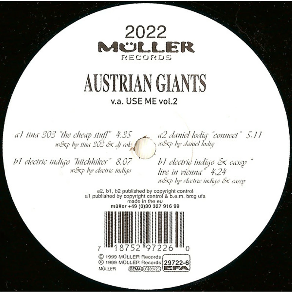 V.A. - Austrian Giants - Use Me Vol. 2