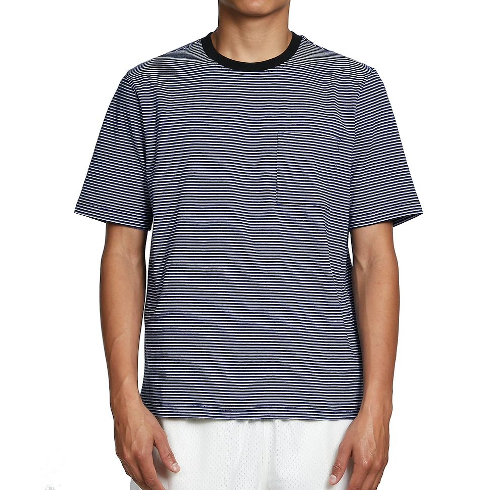 Stüssy - Mini Stripe Crew Neck Tee