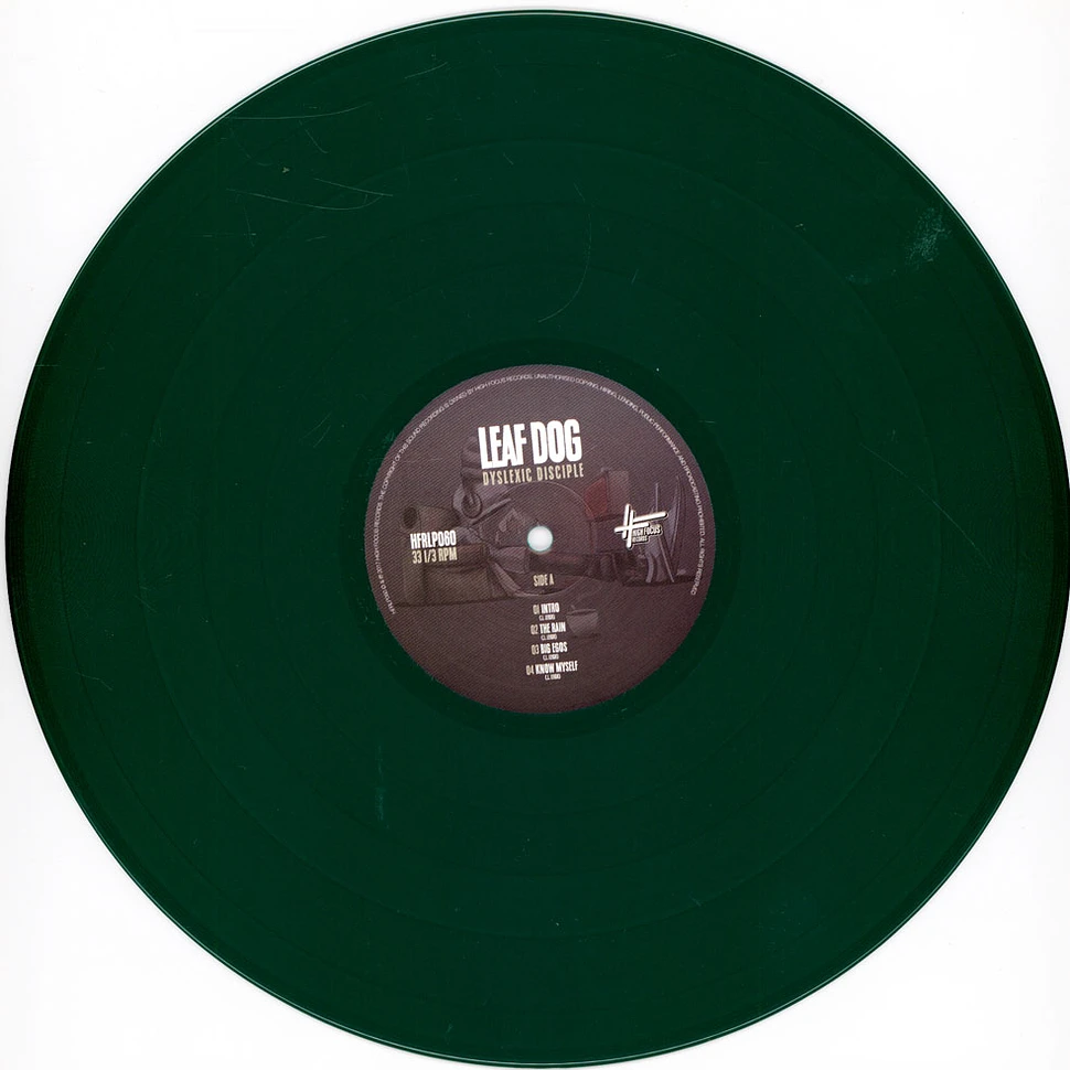 Leaf Dog - Dyslexic Disciple Green Vinyl Edition