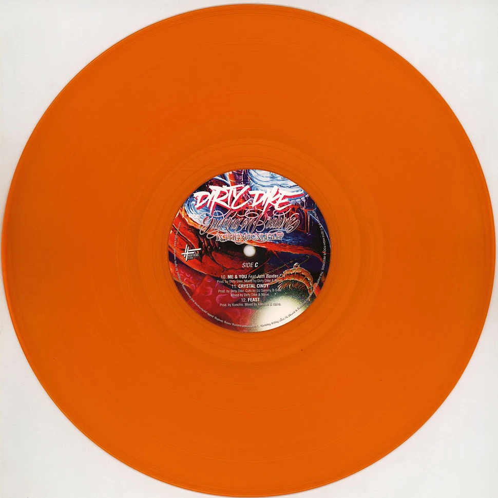 Dirty Dike - Sucking On Prawns In The Moonlight Orange Vinyl Edition