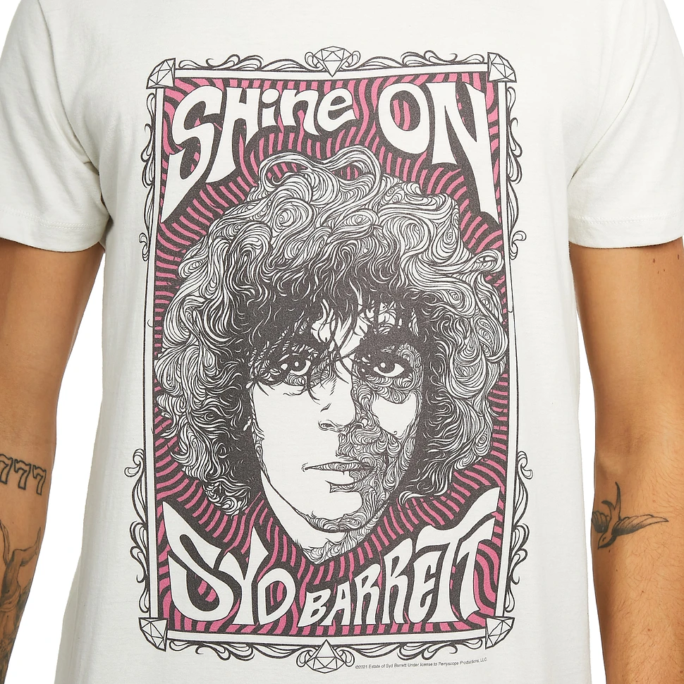 Syd Barrett - Swirly Portrait T-Shirt