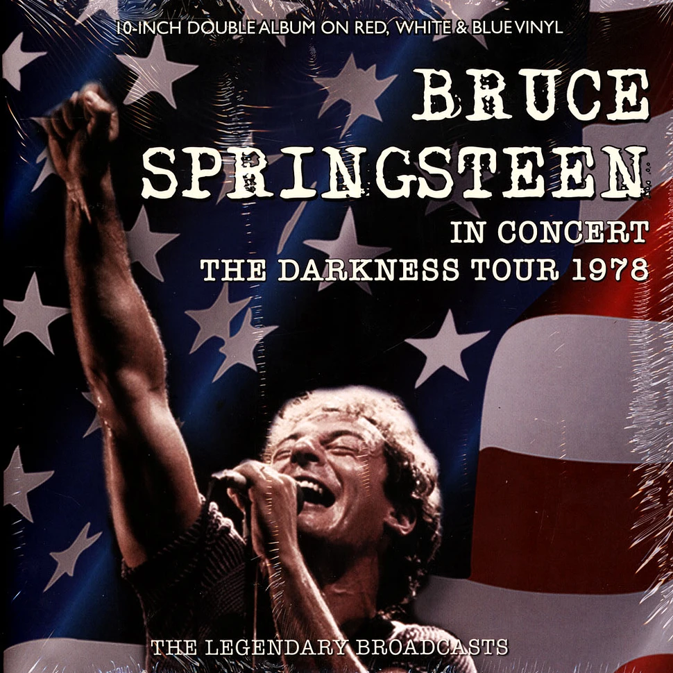 Bruce Springsteen - The Darkness Tour Red White & Blue Vinyl Edition