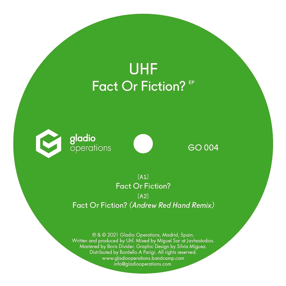 UHF - Fact Or Fiction? EP