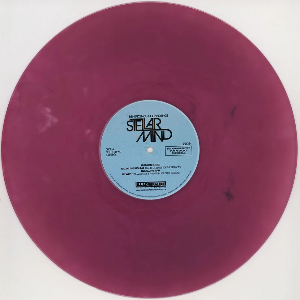 Beneficence & Confidence - Stellar Mind HHV Exclusive Opaque Violet Vinyl Edition w/ Damaged Sleeve