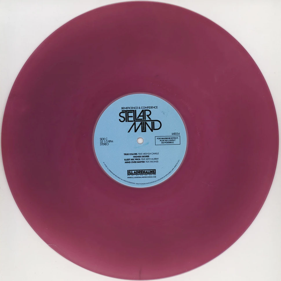 Beneficence & Confidence - Stellar Mind HHV Exclusive Opaque Violet Vinyl Edition w/ Damaged Sleeve