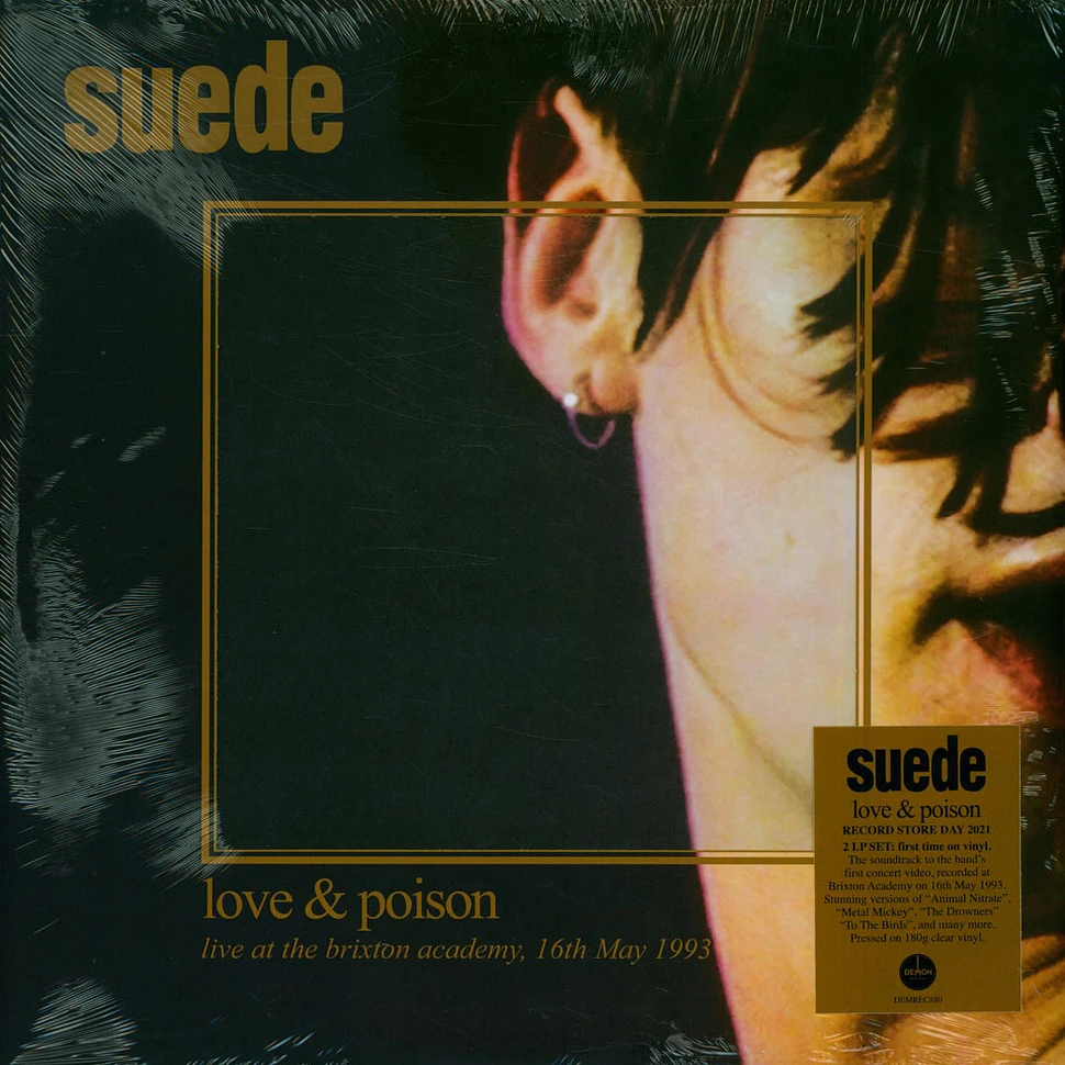 Suede - Love & Poison Live Clear Record Store Day 2021 Edition