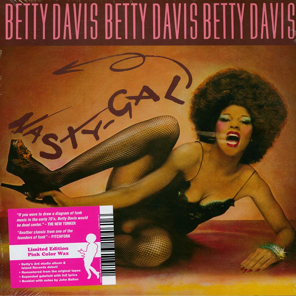 Betty Davis - Nasty Gal Pink Vinyl Edition