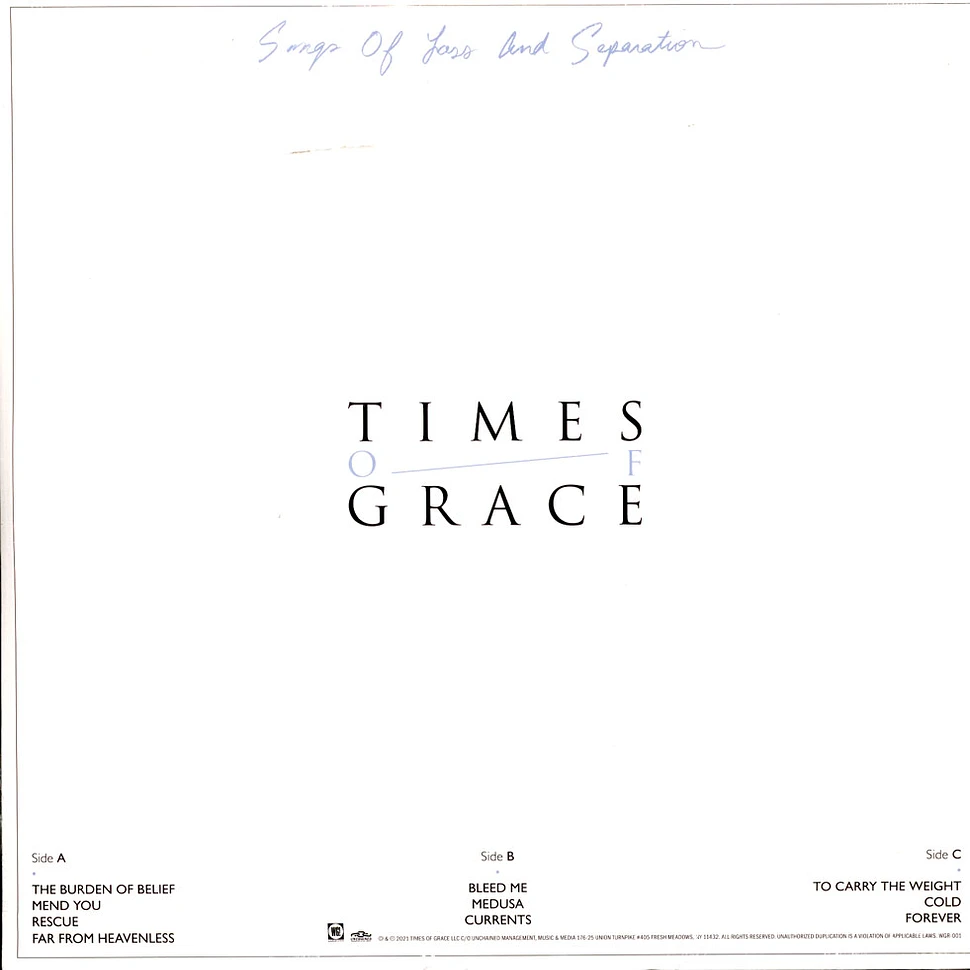 Times Of Grace - Songs Of Loss And Separation