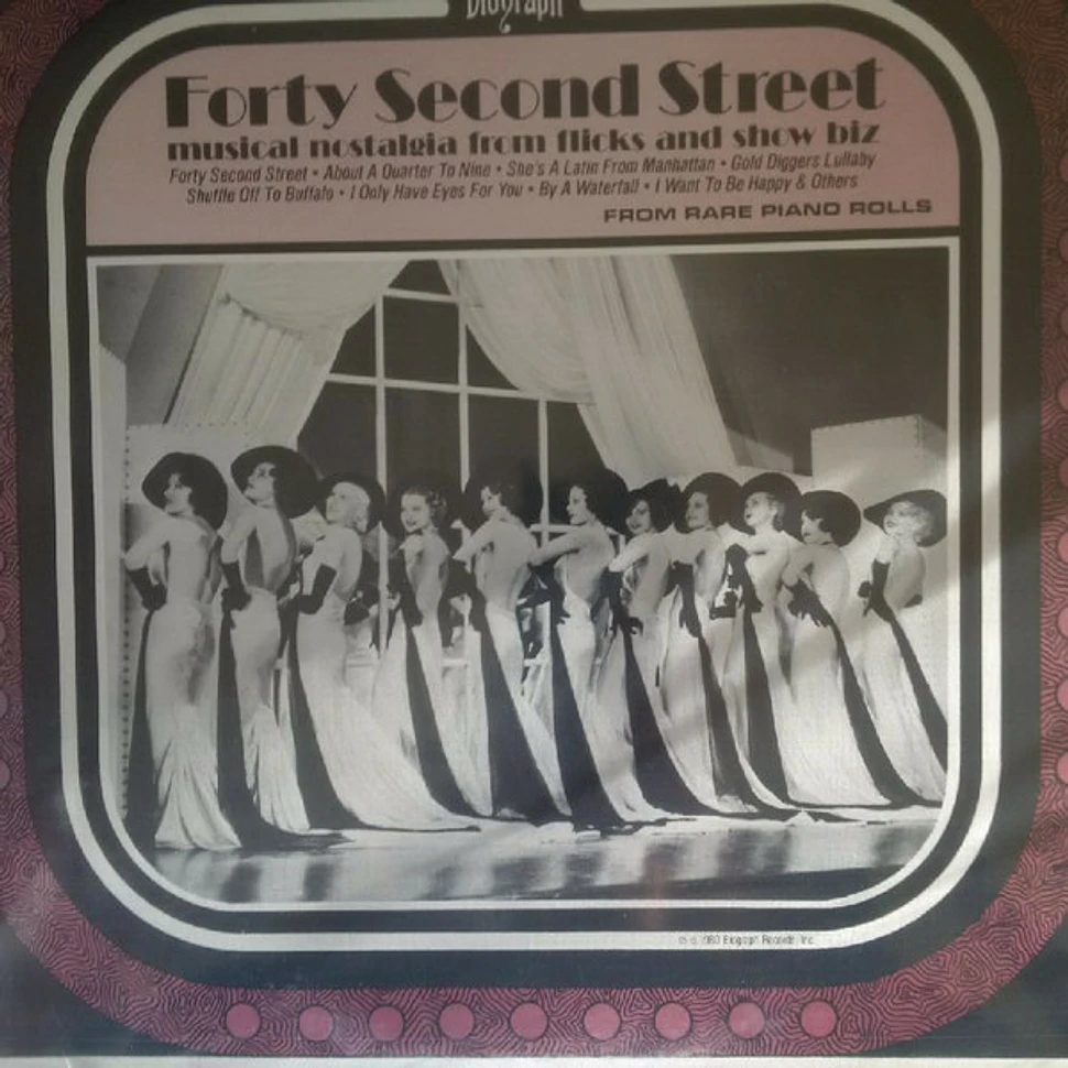 V.A. - Broadway Rhythms (Rare Piano Roll Versions From The Musical Comedies Of The 20's & 30's)