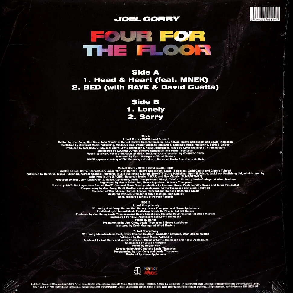 Joel Corry - Four For The Floor Record Store Day 2021 Edition