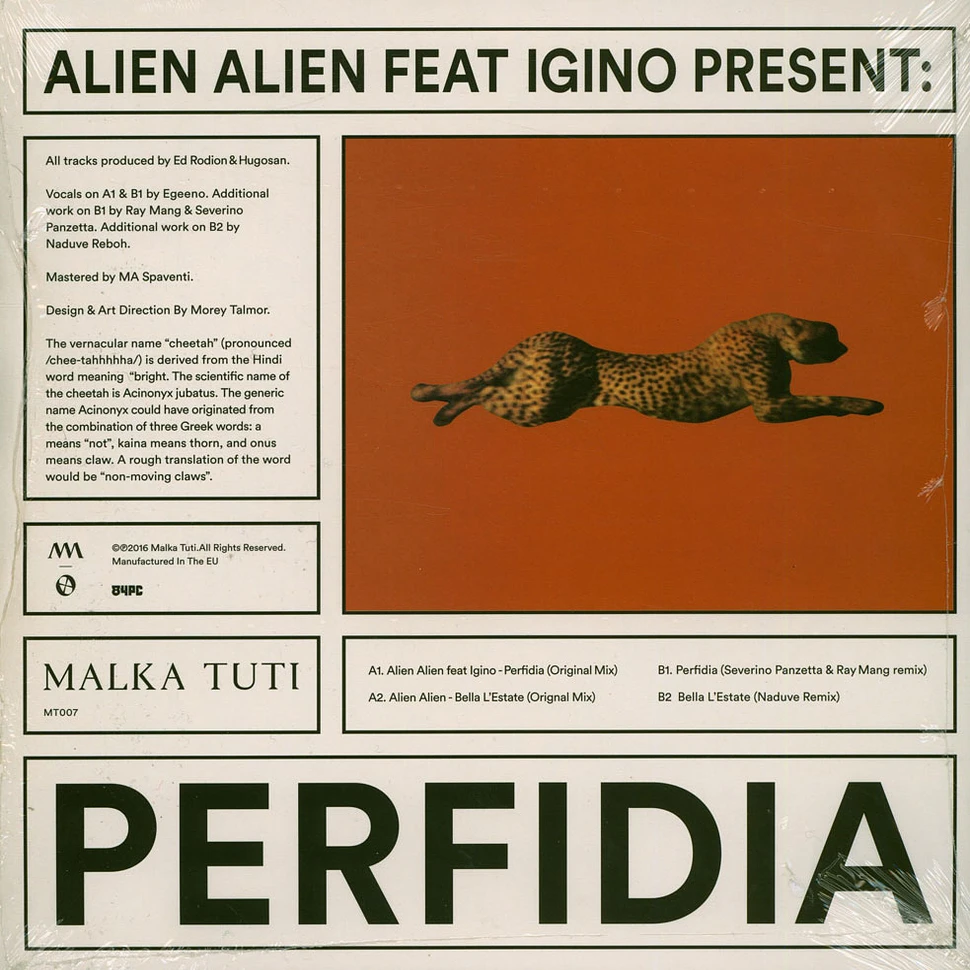 Alien Alien Feat Egeeno - Perfidia