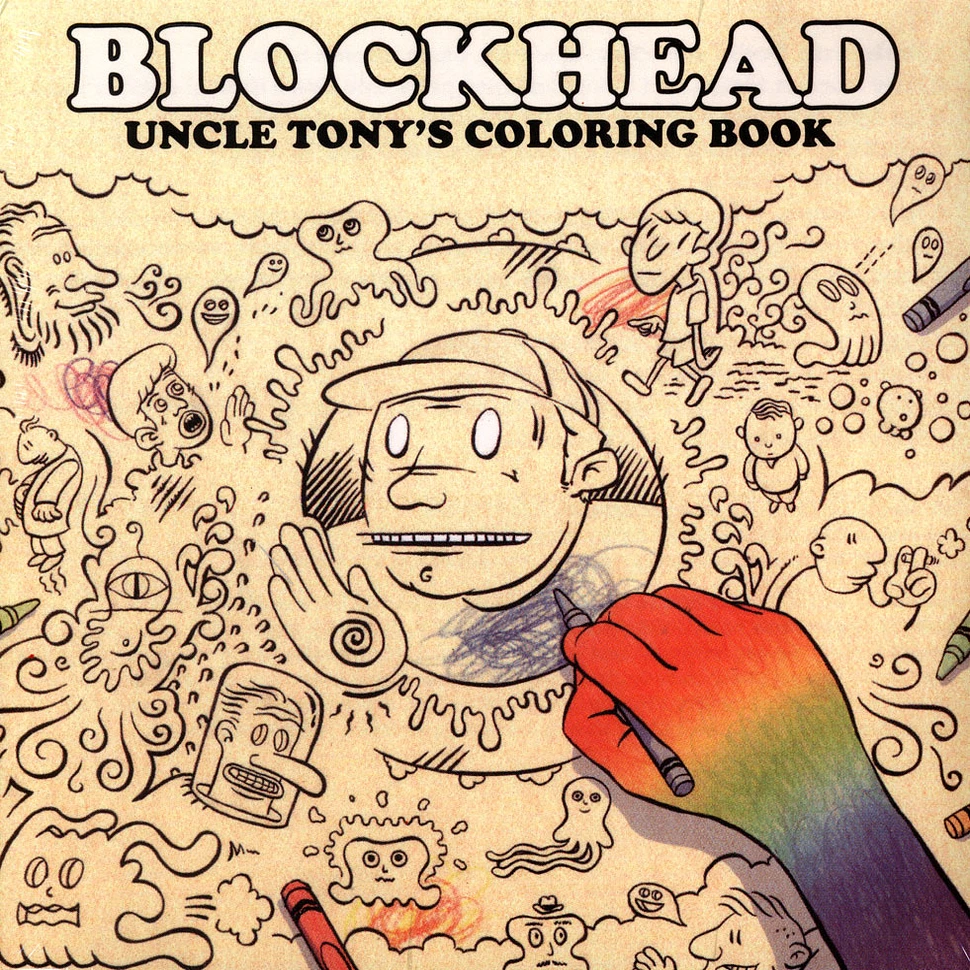 Blockhead - Uncle Tony's Coloring Book Green And Cream Vinyl Edition